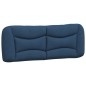 vidaXL Estructura de cama con cabecero tela gris taupe azul 140x200 cm vidaXL Estructura de cama con cabecero tela gris taupe azul 140x200 cm