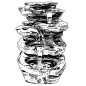 Ubbink Acqua Arte Fuente adorno de agua Miras 42 cm Ubbink Acqua Arte Fuente adorno de agua Miras 42 cm