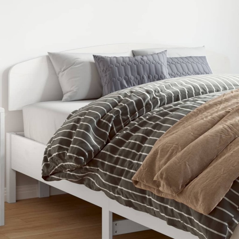 vidaXL Cabecero de cama madera maciza de pino blanco 160 cm