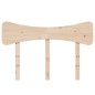 vidaXL Cabecero de madera maciza de pino 120 cm vidaXL Cabecero de madera maciza de pino 120 cm