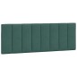 vidaXL Cabecero de cama acolchado terciopelo verde oscuro 120 cm vidaXL Cabecero de cama acolchado terciopelo verde oscuro 120 cm