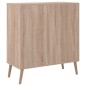 Finori Aparador Lusk 01A roble Sonoma 80x38,5x88 cm