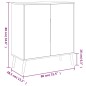 Finori Aparador Lusk 01A roble Sonoma 80x38,5x88 cm