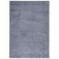 vidaXL Alfombra de pelo largo moderna azul 160x230 cm vidaXL Alfombra de pelo largo moderna azul 160x230 cm