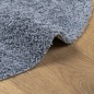 vidaXL Alfombra de pelo largo moderna azul Ø 80 cm vidaXL Alfombra de pelo largo moderna azul Ø 80 cm