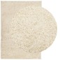 vidaXL Alfombra de pelo largo moderna dorado 120x170 cm vidaXL Alfombra de pelo largo moderna dorado 120x170 cm