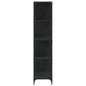 vidaXL Librería con 4 peldaños madera ingeniería negro 139x33,5x149 cm vidaXL Librería con 4 peldaños madera ingeniería negro 139x33,5x149 cm