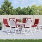 vidaXL Cojines de silla con respaldo alto 6 uds tela Oxford rojo tinto vidaXL Cojines de silla con respaldo alto 6 uds tela Oxford rojo tinto