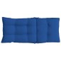 vidaXL Cojines de silla con respaldo alto 4 uds tela Oxford azul klein vidaXL Cojines de silla con respaldo alto 4 uds tela Oxford azul klein