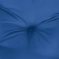 vidaXL Cojines de silla con respaldo alto 4 uds tela Oxford azul klein vidaXL Cojines de silla con respaldo alto 4 uds tela Oxford azul klein