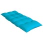 vidaXL Cojines para silla con respaldo alto 2 uds tela Oxford turquesa vidaXL Cojines para silla con respaldo alto 2 uds tela Oxford turquesa