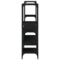 vidaXL Mueble para TV madera de ingeniería negro 206,5x28,5x95 cm vidaXL Mueble para TV madera de ingeniería negro 206,5x28,5x95 cm
