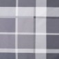 vidaXL Cojines para silla respaldo bajo 6 uds tela Oxford cuadros gris vidaXL Cojines para silla respaldo bajo 6 uds tela Oxford cuadros gris