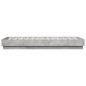 vidaXL Estructura de cama con luces LED gris hormigón 75x190 cm vidaXL Estructura de cama con luces LED gris hormigón 75x190 cm