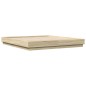 vidaXL Estructura de cama madera de ingeniería roble Sonoma 200x200 cm vidaXL Estructura de cama madera de ingeniería roble Sonoma 200x200 cm