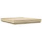 vidaXL Estructura de cama madera de ingeniería roble Sonoma 200x200 cm vidaXL Estructura de cama madera de ingeniería roble Sonoma 200x200 cm
