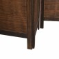 vidaXL Biombo separador de 6 paneles madera paulownia marrón oscuro vidaXL Biombo separador de 6 paneles madera paulownia marrón oscuro