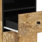 vidaXL Conjunto de armarios de baño 3 piezas madera maciza de mango vidaXL Conjunto de armarios de baño 3 piezas madera maciza de mango
