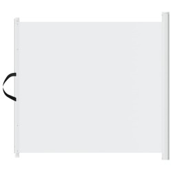 vidaXL Puerta retráctil para mascotas blanca 82,5x125 cm