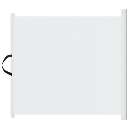 vidaXL Puerta retráctil para mascotas blanca 82,5x125 cm
