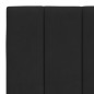 vidaXL Estructura de cama con cabecero de terciopelo negro 180x200 cm vidaXL Estructura de cama con cabecero de terciopelo negro 180x200 cm