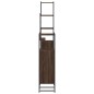 vidaXL Set de muebles de baño 4 pzas madera contrachapada marrón roble vidaXL Set de muebles de baño 4 pzas madera contrachapada marrón roble