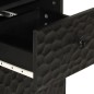 vidaXL Mueble de baño de madera maciza de mango negro 38x33x160 cm vidaXL Mueble de baño de madera maciza de mango negro 38x33x160 cm