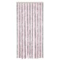 vidaXL Cortina antimoscas chenilla gris plateado y rosa 90x200 cm vidaXL Cortina antimoscas chenilla gris plateado y rosa 90x200 cm