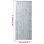 vidaXL Cortina antimoscas chenilla blanco y gris 100x230 cm vidaXL Cortina antimoscas chenilla blanco y gris 100x230 cm