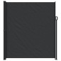 vidaXL Toldo lateral retráctil negro 220x300 cm vidaXL Toldo lateral retráctil negro 220x300 cm