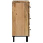 vidaXL Aparador 2 piezas madera maciza de mango 60x33x75 cm vidaXL Aparador 2 piezas madera maciza de mango 60x33x75 cm