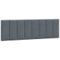 vidaXL Estructura cama con cabecero terciopelo gris oscuro 160x200 cm vidaXL Estructura cama con cabecero terciopelo gris oscuro 160x200 cm