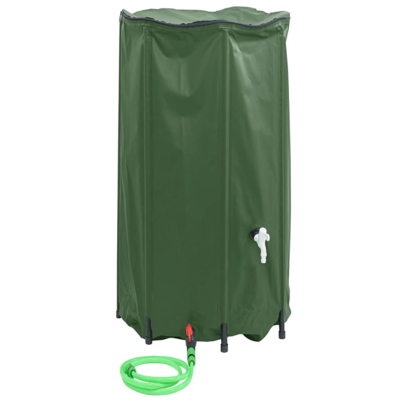 vidaXL Depósito de agua plegable con grifo PVC 380 l vidaXL Depósito de agua plegable con grifo PVC 380 l
