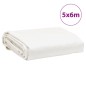 vidaXL Lona blanca 5x6 m 600 g/m² vidaXL Lona blanca 5x6 m 600 g/m²