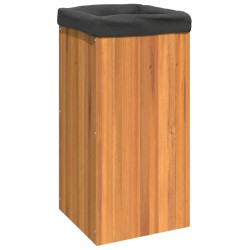 vidaXL Jardinera de madera maciza de acacia 45x45x90 cm
