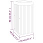 vidaXL Jardinera de madera maciza de acacia 45x45x90 cm vidaXL Jardinera de madera maciza de acacia 45x45x90 cm