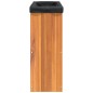 vidaXL Jardinera de madera maciza de acacia 59x27,5x70 cm vidaXL Jardinera de madera maciza de acacia 59x27,5x70 cm