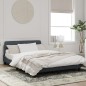 vidaXL Estructura cama con cabecero terciopelo gris oscuro 120x200 cm vidaXL Estructura cama con cabecero terciopelo gris oscuro 120x200 cm