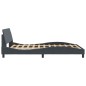 vidaXL Estructura cama con cabecero terciopelo gris oscuro 120x200 cm vidaXL Estructura cama con cabecero terciopelo gris oscuro 120x200 cm