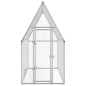 vidaXL Jaula para gallinas acero galvanizado plateado 200x100x190 cm vidaXL Jaula para gallinas acero galvanizado plateado 200x100x190 cm