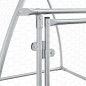vidaXL Jaula para gallinas acero galvanizado plateado 100x105x120 cm vidaXL Jaula para gallinas acero galvanizado plateado 100x105x120 cm