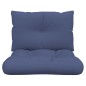 vidaXL Set de cojines para sofá de palets tela azul marino 60x38x13 cm vidaXL Set de cojines para sofá de palets tela azul marino 60x38x13 cm