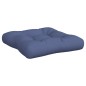 vidaXL Set de cojines para sofá de palets tela azul marino 60x38x13 cm vidaXL Set de cojines para sofá de palets tela azul marino 60x38x13 cm