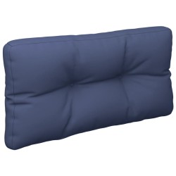 vidaXL Cojín para sofá de palets tela azul marino 80x40x12 cm