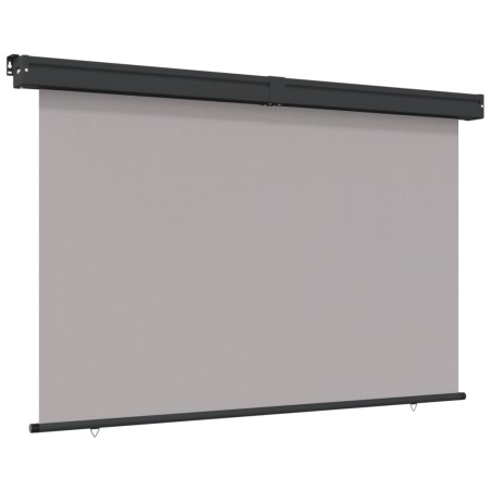 vidaXL Toldo lateral de balcón gris oscuro 165x250 cm