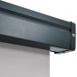 vidaXL Toldo lateral de balcón gris oscuro 165x250 cm vidaXL Toldo lateral de balcón gris oscuro 165x250 cm