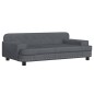 vidaXL Sofá para niños de terciopelo gris oscuro 90x53x30 cm vidaXL Sofá para niños de terciopelo gris oscuro 90x53x30 cm