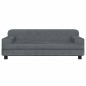 vidaXL Sofá para niños de terciopelo gris oscuro 90x53x30 cm vidaXL Sofá para niños de terciopelo gris oscuro 90x53x30 cm