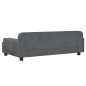 vidaXL Sofá para niños de terciopelo gris oscuro 90x53x30 cm vidaXL Sofá para niños de terciopelo gris oscuro 90x53x30 cm
