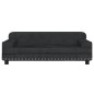 vidaXL Sofá para niños de terciopelo negro 90x53x30 cm vidaXL Sofá para niños de terciopelo negro 90x53x30 cm